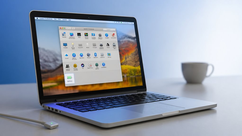 sprawdź stan baterii MacBooka