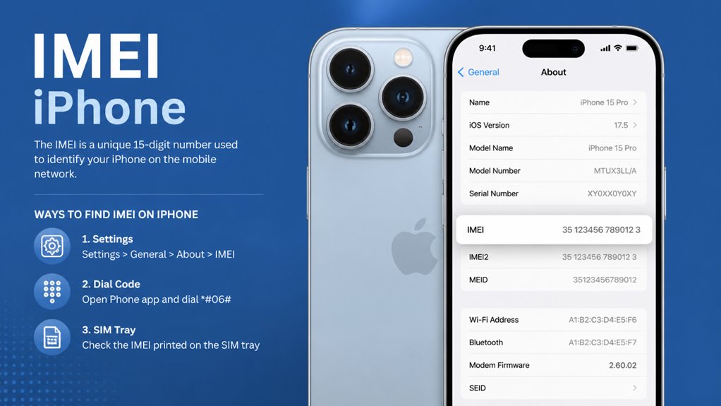 szczegóły numeru IMEI przed