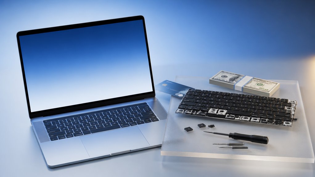 koszty wymiany klawiatury w MacBooku