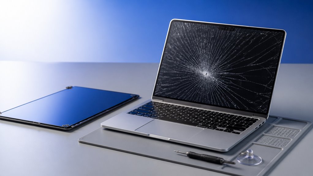 koszt wymiany ekranu w MacBooku