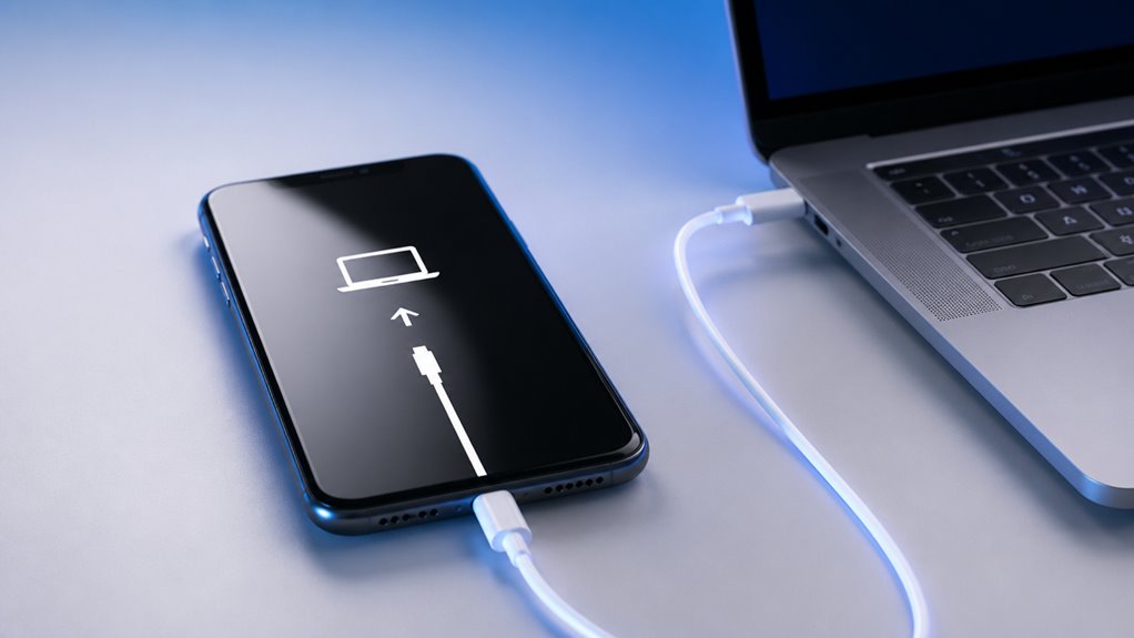 tryb odzyskiwania dla iPhone'a