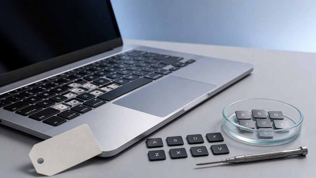 koszty wymiany klawiatury w MacBooku u osoby trzeciej